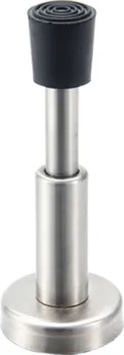 Produktbild von INF Hydraulischer Türstopper, Optionen zum Bohren/ohne Bohren Silber 15 cm
