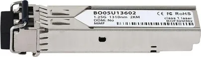 Produktbild von BlueOptics SFP-46-BO, Faseroptik, 1250 Mbit/s, SFP, SFP, 2000 m, 1310 nm