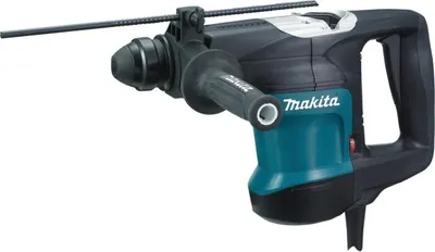 Obrázok produktu pre Makita HR3200C, SDS Plus, Čierna, Modrá, 3,2 cm, 3300 ot/min, 5,5 J, 1,3 cm