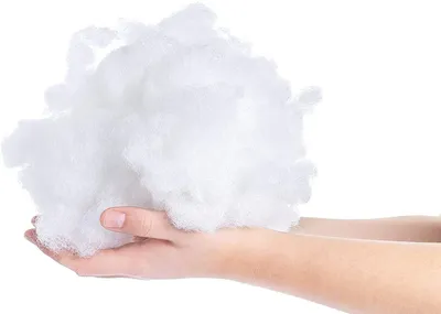 Produktbild von Füllung aus 100% Polyester - Silikonisierte Hohlfasern 1 kg