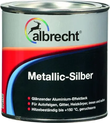 Produktbild von Albrecht Metallic-Silber 375 ml silber