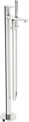 Produktbild von Hansa HA EHM Badebatterie mit Standrohr, HANSAGENESIS 3783, Rosette rund, 1-strahlig, Ausladung 209 mm, Chrom, 1 Stk.