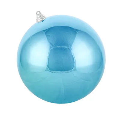 Obrázok produktu pre Plastová guľa, 20 cm, tyrkysová, lesklá