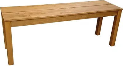 Produktbild von Gartenbank Elyar, 120 cm, 2-Sitzer Bank, Sitzbank aus geöltem Akazienholz, pflegeleichtes Massivholz, Holzbank geeignet für Garten, Balkon, Terrasse oder Wintergarten