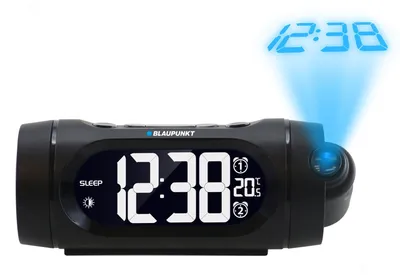 Obrázok produktu pre Blaupunkt CRP9BK, Hodiny, FM, PLL, LED, Čierna, Čas, AAA