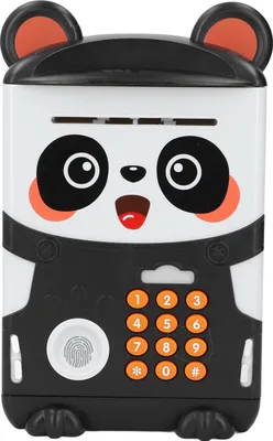 Obrázek produktu pro Peníze banka heslo rozpoznávání otisků prstů roztomilý panda tvaru plastu