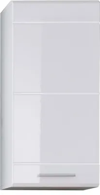 Image de Mezzo Armoire murale de rangement pour salle de bain, blanc.