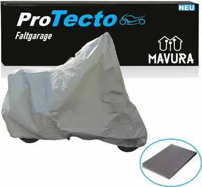 ProTecto Motorrad Abdeckung Motorradgarage Motorradplane Abdeckplane Roller