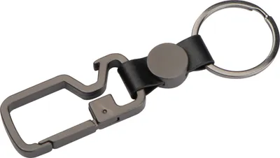 Produktbild von Schlüsselanhänger mit Karabinerhaken, Schlüsselring und Flaschenöffner