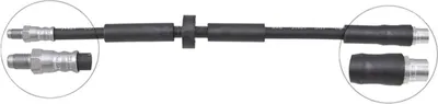 Produktbild von Bremsschlauch 363 mm OUT M10x1.0 INN M10x1.0 A.B.S. für u.a. AUDI A6