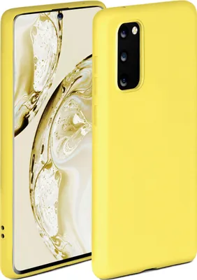 Produktbild von Soft-Case für Samsung Galaxy S20 / S20 5G, Farbe:Narzissengelb