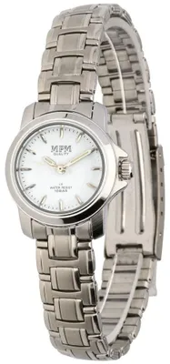 Produktbild von MPM-Quality Damenuhr Edelstahlarmband Silberfarben arabische Ziffern Ø 25 mm