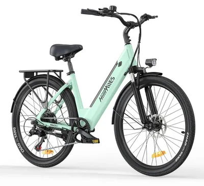 Immagine prodotto di MileCity 1 - E-bike 66 cm - Motore brushless da 250 W - Batteria da 36 V 13 Ah - Autonomia fino a 100 km - 25 km/h - Freni a disco - GR