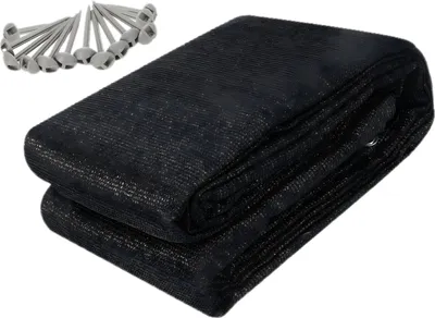 Produktbild von TolleTour Vorzeltteppich viele Größen,Rasenschutz,Zeltteppich Schwarz,300*400CM