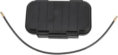 Produktbild von Portabilesicherheitskoffer - Zahlensicherungskoffer - Gegenstände schützen - rostfreier Stahl - 26 x 13 x 7 cm - Schwarz