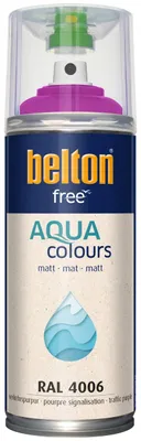 Produktbild von belton free Lackspray AQUAcolours 400 ml verkehrspurpur matt