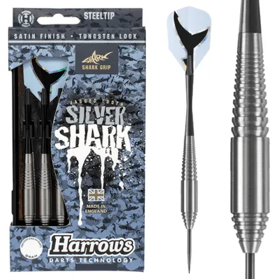 Immagine prodotto di Erpici Argento Squalo Tungsteno Look - Steeldarts