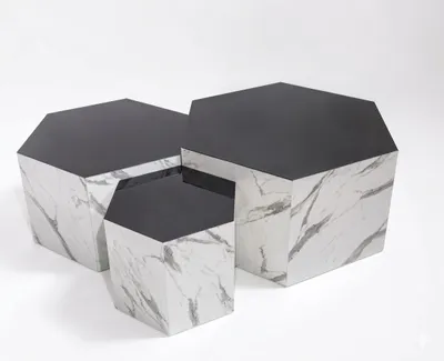 Productafbeelding van 3 moderne salontafels met een stijlvol en praktisch design