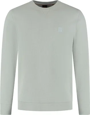 Produktbild von Grünes Herren-Sweatshirt ohne Reißverschluss – Stilvoll & Bequem