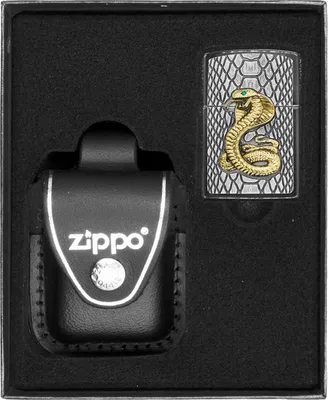 Zdjęcie produktu dla Zestaw Zippo Zapalniczka Cobra New Prezentowy No3