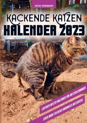 Produktbild von Kackende Katzen Kalender 2023