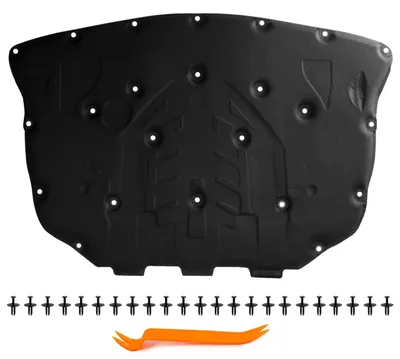 Produktbild von HERSTMOTO Motorhaubendämmung Schalldämmung der Motorhaube Motorhauben-Dämmmatte MIT CLIPS FÜR BMW 5er F10 F11 2010-2017 51486989301