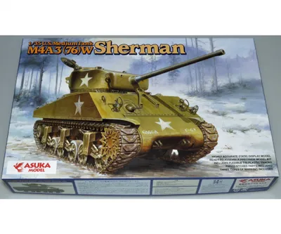 Obrázok produktu pre 1:35 Us M4A3(76)W Sherman