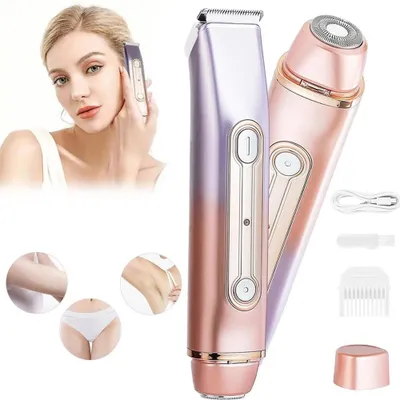 Produktbild von Lady Shaver 2-in-1 Bikini-Trimmer für Frauen Elektrischer Schmerzfreier Rasierer