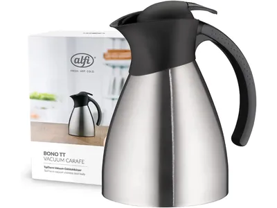 Immagine prodotto di alfi BONO TT Isolierkanne stainless steel mat Edelstahl | HAN 787205100 | EAN 4002458445583
