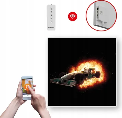 Produktbild von Termofol TF-SWT Infrarot Wandheizung - Wandheizung Elektrisch - Auto3 - 350W - 60x60 cm