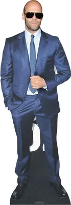 Image de Jason Statham - Blue Suit - Figurine en carton 61x178 cm