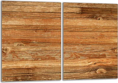 Produktbild von Glasschutzplatte für Herd 2x40x52 Holz