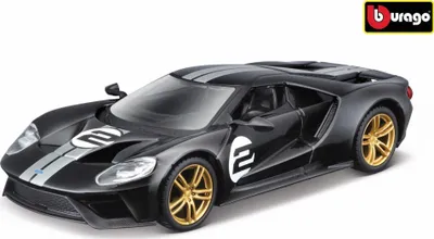 Zdjęcie produktu dla Bburago 1:32 Ford GT 2017 No.2 Heritage Edition