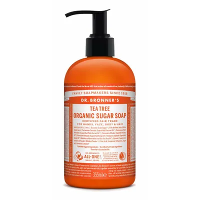 Produktbild von Dr. Bronner's Gel Dr. Bronner's Tea Tree Shikakai Organic Sugar Soap 355ml