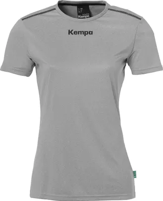 Produktbild von Kempa Poly Shirt Women, dark grau melange