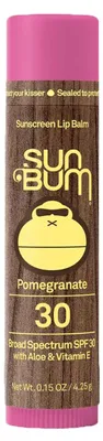 Zdjęcie produktu dla Sun Bum ORIGINAL SPF 30 LIP BALM POMEGRANATE