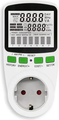 Produktbild von Offgridtec Stromzähler für Steckdose für Balkonkraftwerk Strommesser Echtzeit