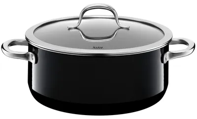 Zdjęcie produktu dla Silit Bratentopf mit Deckel Ø 24 cm 3201112977 4004633297123