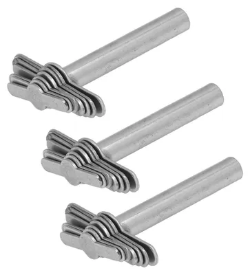 Obrázok produktu pre 3Pcs Cork Borer Set Stainless Steel Manual Rubber Stopper Borer Tool for Laboratory Experiments