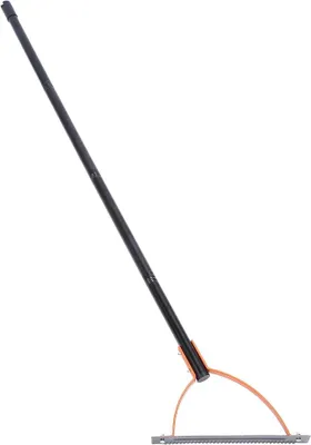 Produktbild von Doppelschneidiger Unkraut-Grasschneider mit Gezahnter Klinge und Edelstahlgriff, Leicht Verstellbarer Manueller Unkraut-Grasschneider für Höfe, Gärten, Rasenflächen (4 Abschnitte)