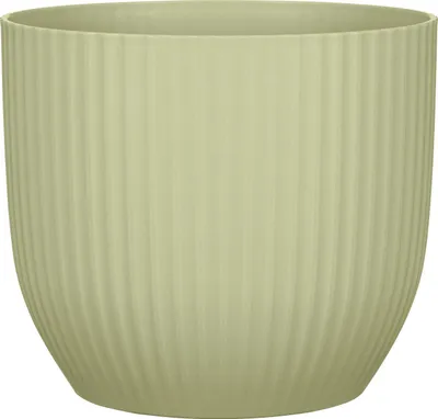 Produktbild von Scheurich Blumentopf Kunststoff Ø 17,6 x 15,4 cm gentle green