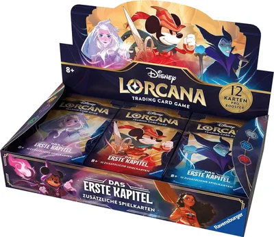 Produktbild von Disney Lorcana - Das Erste Kapitel Booster Display - deutsch
