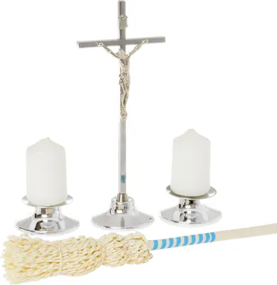 Obrázok produktu pre Schlichtes silbernes Weihnachtsliederset, klein, 17 cm