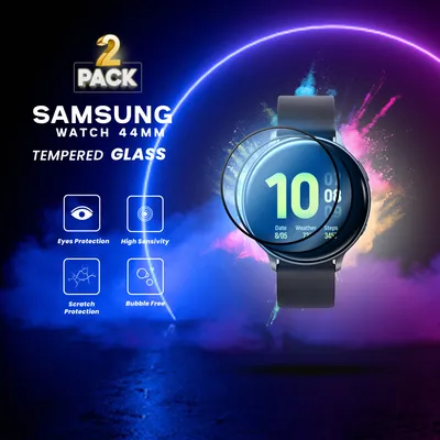 Obrázek produktu pro 2 kusy SAMSUNG WATCH 44MM - Tvrzené sklo - Super kvalita 3D