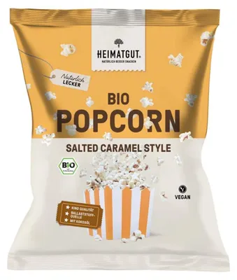 Immagine prodotto di Popcorn al cocco con caramello salato, 90g