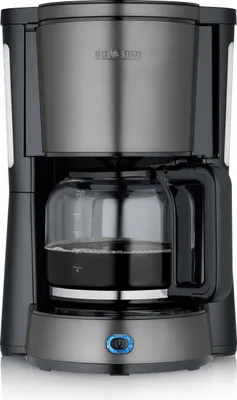 Immagine prodotto di SEVERIN KA 9340, Caffettiera a filtro, 1,25 l, Caffè macinato, 1000 W, Nero, Acciaio inox