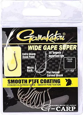 Immagine prodotto di Gamakatsu G-Carp Wide Gape Super Hook misura 4
