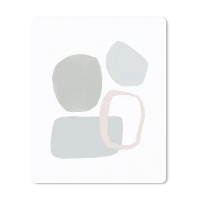 Produktbild von MuchoWow® Mauspad Mousepad Linienkunst - Abstrakt - Pastell 19x23 cm - Mousepads - Maus Mat - Pad - Mausunterlage - Mauspads - Spielen