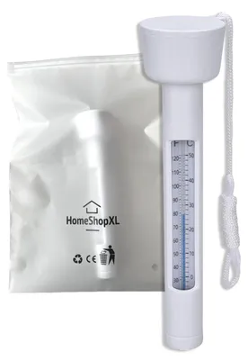 Produktbild von Schwimmbadthermometer - Schwimmend - Wasserthermometer - für Babywanne, Badewanne, Schwimmbad, Whirlpool