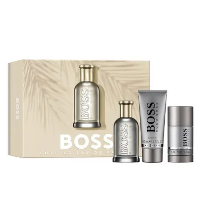 Obrázok produktu pre Hugo Boss Boss Bottled Woda perfumowana, 100ml + Żel pod prysznic, 100ml + Dezodorant sztyft, 75ml